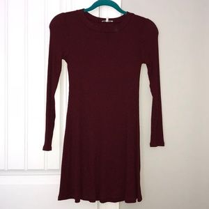 Long Sleeve Sweater Dress